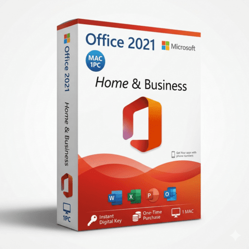 Office 2021 Home & Business for 1 Mac - Lifetime Activation License Key