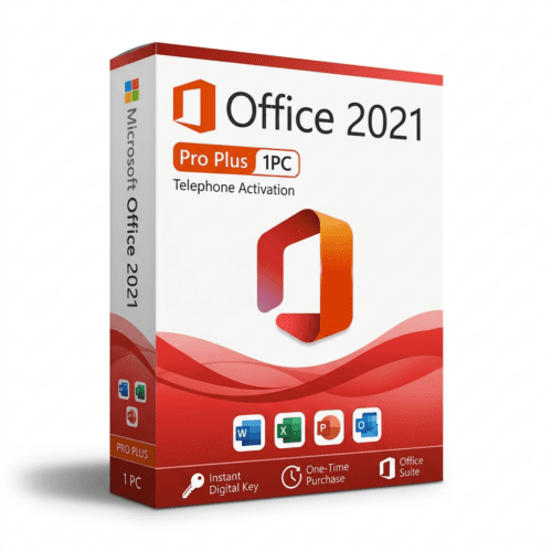 Office 2021 Professional Plus - Lifetime Activation License Key for 1 PC