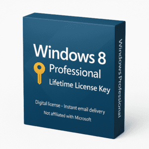 Windows 8 Pro - Lifetime Activation License Key