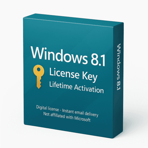 Windows 8.1 - Lifetime Activation License Key