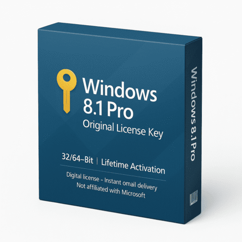 Windows 8.1 Pro - Lifetime Activation License Key