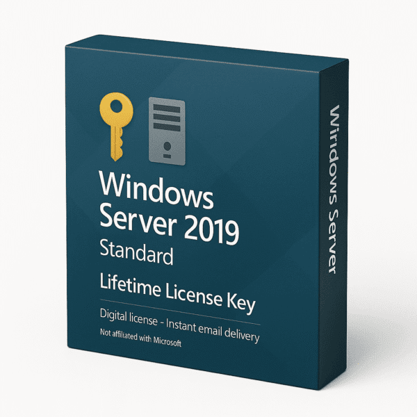Windows Server 2019 Standard – Lifetime License Key