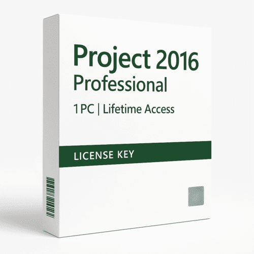 Project 2016 Professional - Lifetime Activation License Key for 1 PC