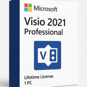 Visio 2021 Professional - Lifetime Activation License Key for 1 PC