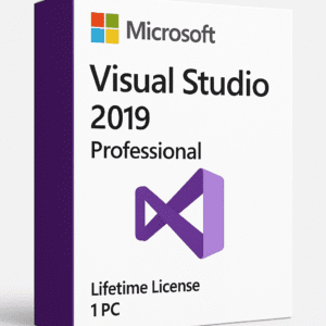 Visual Studio 2019 Professional - Lifetime Activation License Key for 1 PC