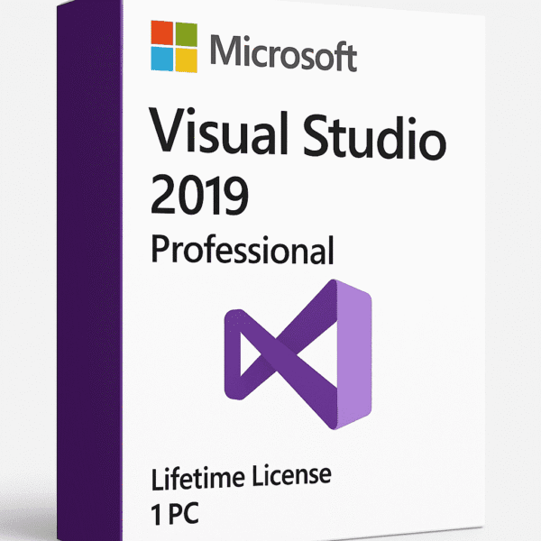 Visual Studio 2019 Professional - Lifetime Activation License Key for 1 PC